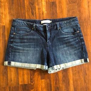 H&M L.O.G.G. cuffed denim shorts